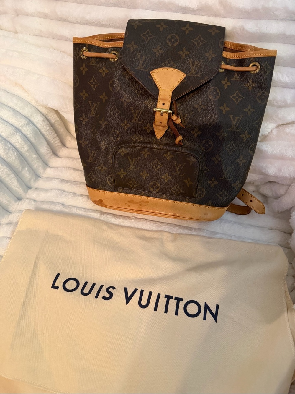2000 Louis Vuitton MM Montsouris Backpack